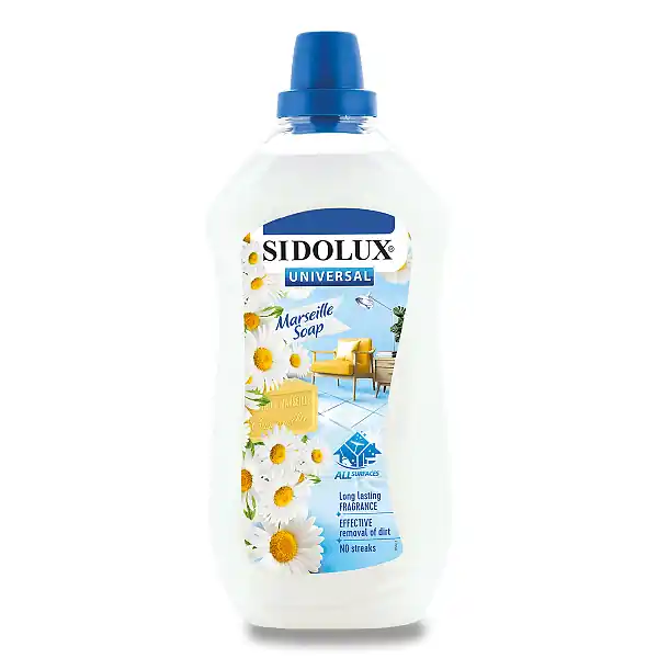 Nejlepší Volba Sidolux Universal - čisticí prostředek - Marseillské mýdlo, 1 l