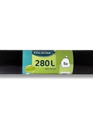 Akční Nabídka Folistar - pytle na odpadky - 280 l, 5 ks, 62 mikronů