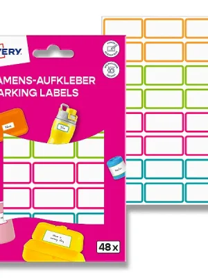 Avery Zweckform - etikety na označování/jmenovky - 31 x 15 mm, 48 etiket Horká Nabídka