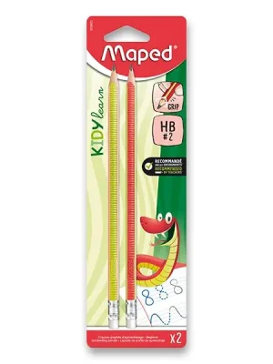 Akční Nabídka Maped Kidy Learn Grip - grafitová tužka - 2 ks, tvrdost HB
