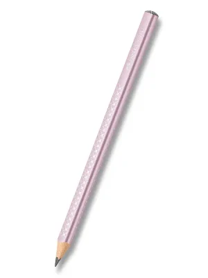 Akční Cena Faber-Castell Sparkle Jumbo - grafitová tužka - růžová