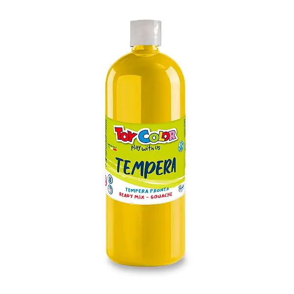 Výhodná Nabídka Toy Color Ready Tempera - temperová barva - 1000 ml, žlutá