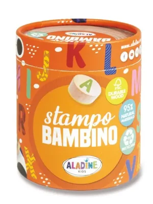 Aladine Stampo Bambino - razítka - Abeceda, 28 ks Dokud Zásoby Vydrží