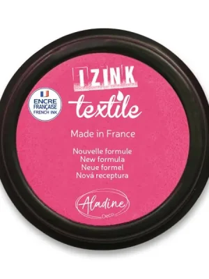 Aladine Izink Textile - razítkovací polštářek - růžová Nakupujte Hned