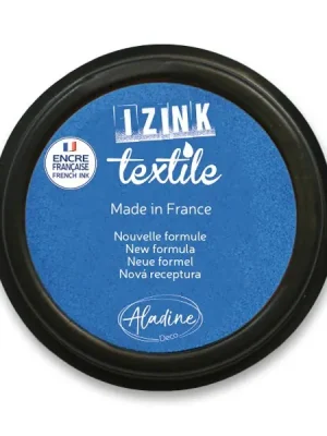 Aladine Izink Textile - razítkovací polštářek - modrá Omezená Nabídka