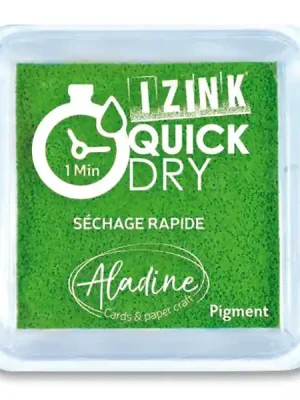 Aladine Izink Quick Dry - razítkovací polštářek - zelená Novinka