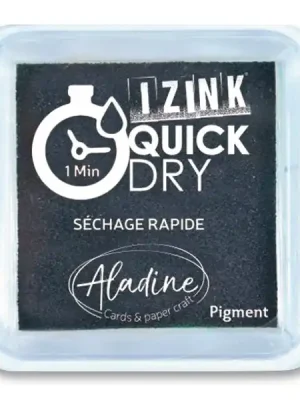 Aladine Izink Quick Dry - razítkovací polštářek - černá Víkendová Akce