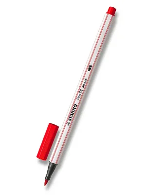 Akční Cena STABILO Pen 68 Brush - fix - karmínová červená