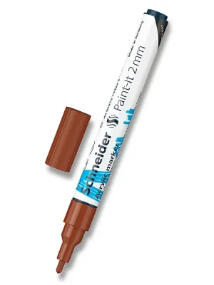 Akční Nabídka Schneider Paint-It 310 - akrylový popisovač - hnědá