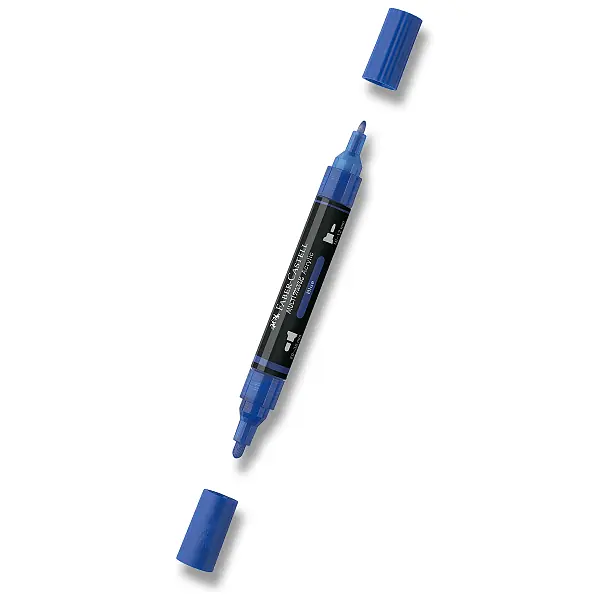 Autentický Faber-Castell Multimark - akrylový popisovač - 120, blue