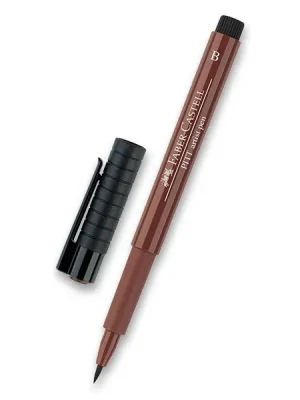Autentický Faber-Castell Pitt Artist Pen Brush - popisovač - 169, caput mortuum