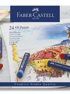 Akční Nabídka Faber-Castell - olejové pastely - 24 barev