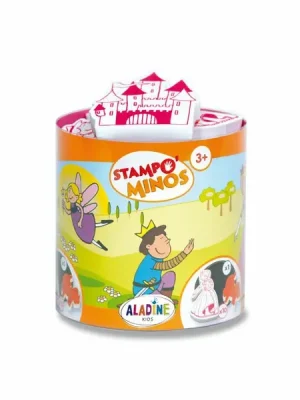 Aladine Stampo Minos - razítka - 10 razítek, Pohádkový svět Omezená Nabídka