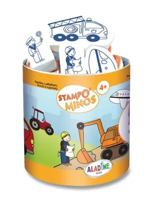 Aladine Stampo Minos - razítka - 10 ks, Stroje Nakupujte Hned