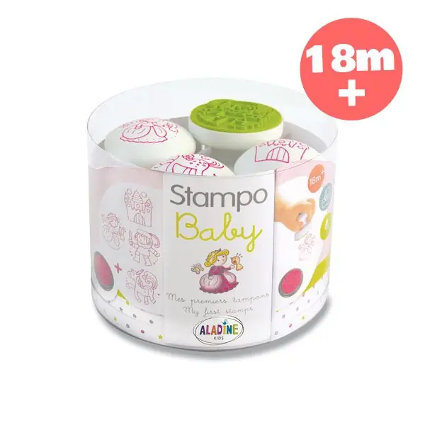 Aladine Stampo Baby - razítka - Princezny Must-Have