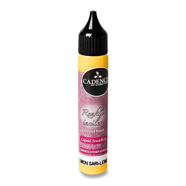 Cadence - tekuté perly - 25 ml, žlutá Expresní Doručení