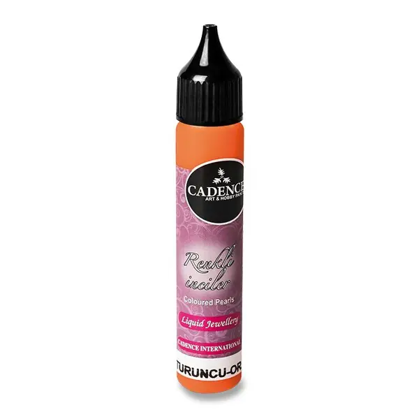 Cadence - tekuté perly - 25 ml, oranžová Rychlé Dodání