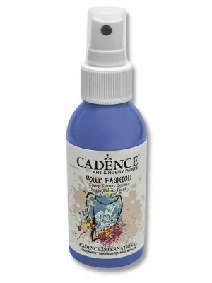 Aktuální Cadence Your Fashion - barvy na textil - 100 ml, světle modrá