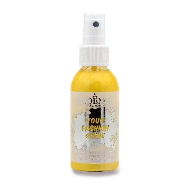 Dokud Zásoby Vydrží Cadence Your Fashion Shine - barvy na textil - 100 ml, zlatožlutá