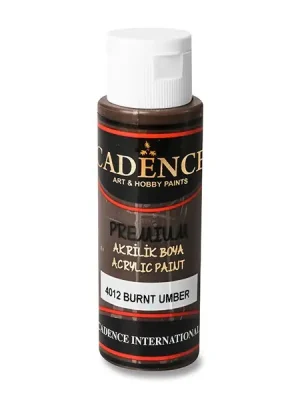 Akce Cadence Premium - akrylové barvy - 70 ml, umbra
