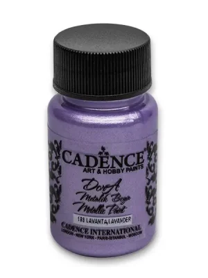 Aktuální Cadence Dora Metallic - akrylové barvy - 50 ml, levandulová