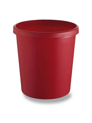 Akční Nabídka Helit - odpadkový koš - 18 l, červený