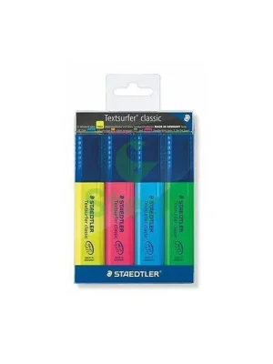 Zvýrazňovač STAEDTLER 364 WP/4 sada Stepa Bezpečná Platba