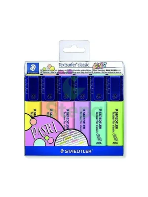Zvýrazňovač STAEDTLER Classic Pastel sada/6 Stepa Top Prodej