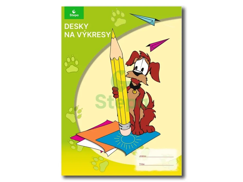 Desky na výkresy papírové - A3 Stepa Novinka