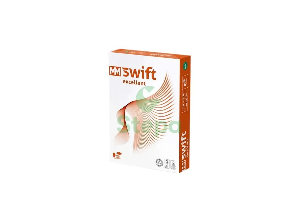 Nízká Cena Kancelářský papír A4/500/80g - SWIFT EXCELLENT Stepa