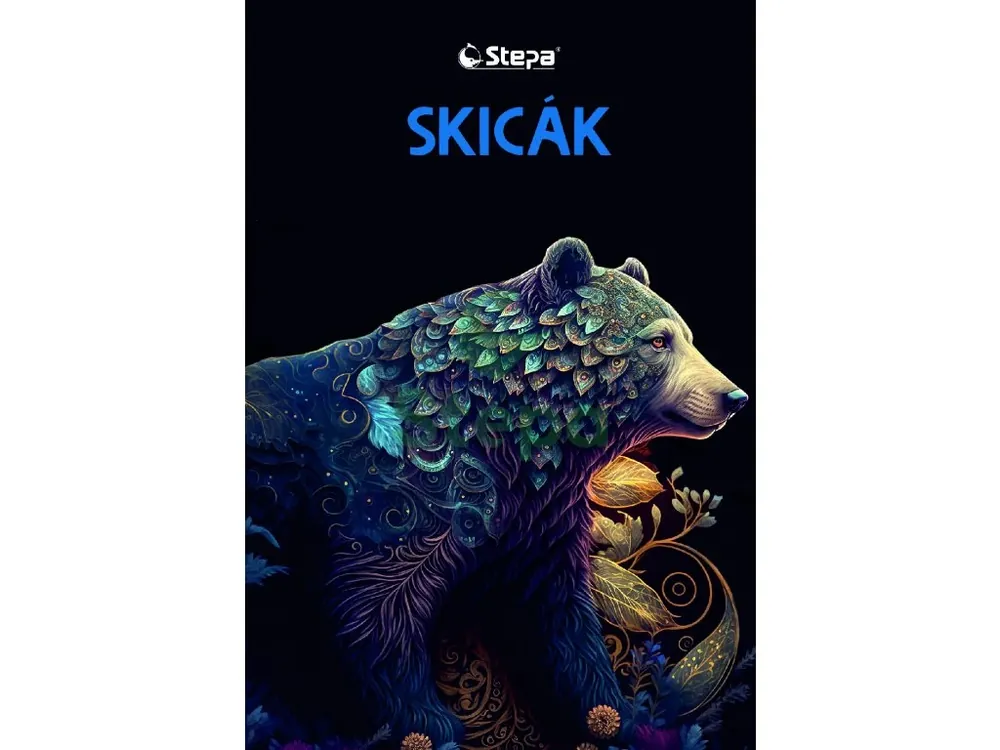 Skicák - černý, A3 (20 listů) Stepa Akční Nabídka