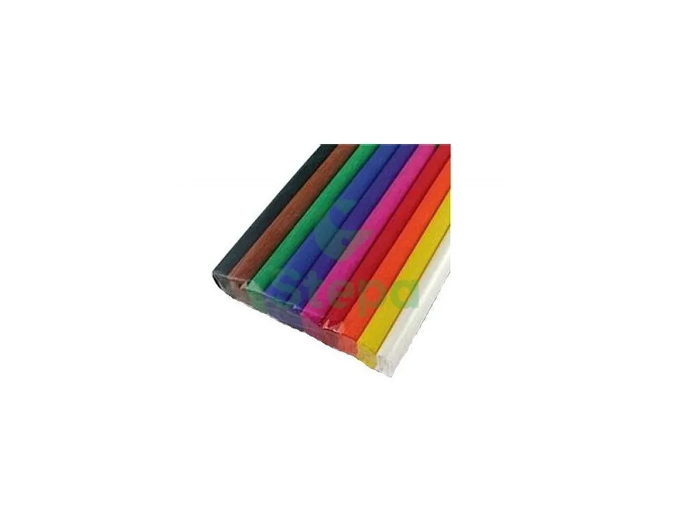 Expresní Doručení Krepový papír - mix barev, 0,5x2m (10 rolí) Stepa
