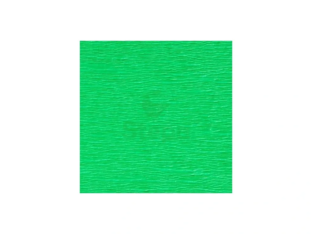 Bezpečná Platba Krepový papír - středně zelený, 0,5x2m (10 rolí) Stepa