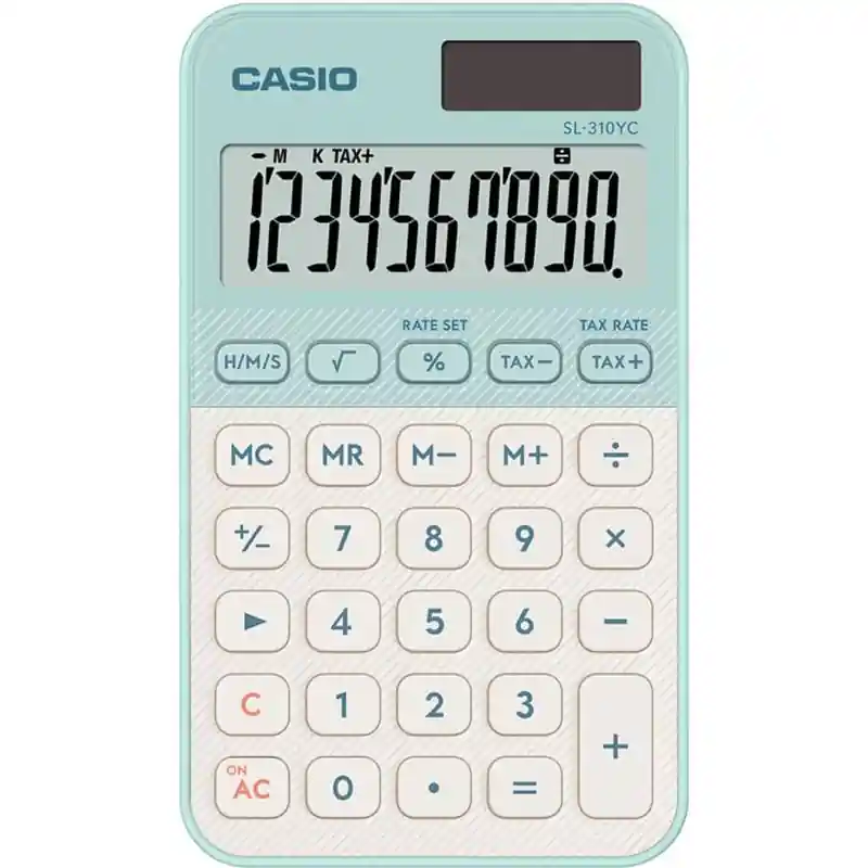 Dokud Zásoby Vydrží Kapesní kalkulačka Casio SL 310 YC LG zelená (Poprokan.cz)