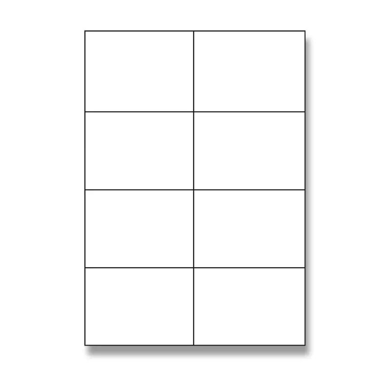 Etikety na archu A4 Rayfilm 105x74.2mm 800 etiket matné (Poprokan.cz) Cenový Hit