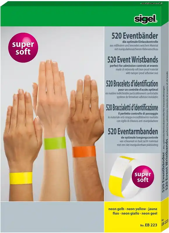 Vrácení Zdarma Páska ID bezpečnostní Super Soft červená 100ks (Poprokan.cz)