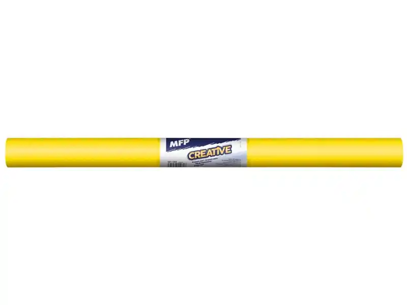 Krepový papír 50x200cm žlutý (Poprokan.cz) Výprodej