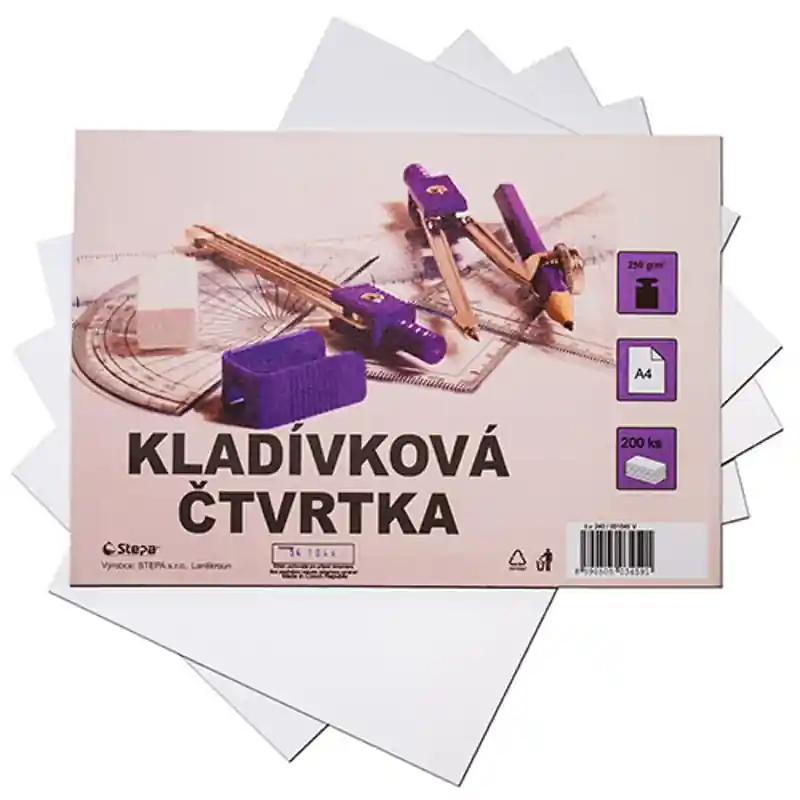 Kreslicí karton A3 250g 200ks bílý kladívkový (Poprokan.cz) Nakupujte Hned
