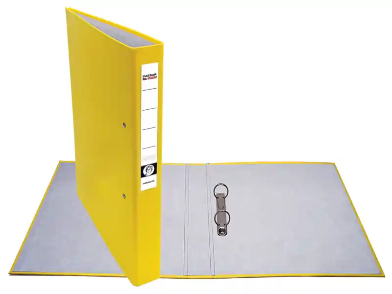 Zlevněný 2kroužkový pořadač A4 40mm PP Imperator žlutý (Poprokan.cz)