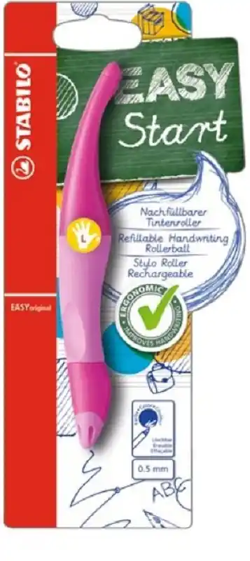 Ergonomické pero Stabilo Easy original pro leváky růžové (Poprokan.cz) Výhodná Nabídka
