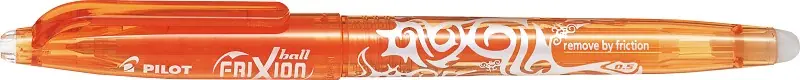 Gumovací roller Pilot FriXion Ball 0,5 oranžový (Poprokan.cz) Vrácení Zdarma