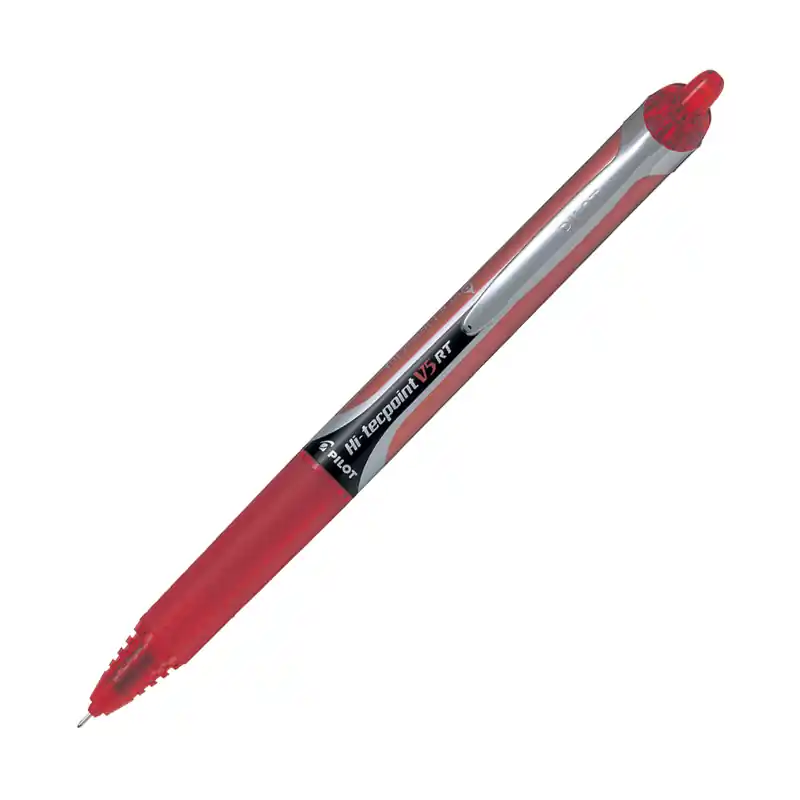 Roller Pilot Hi-Tecpoint V5 RT 0.5 F červený (Poprokan.cz) Jen Po Omezenou Doba