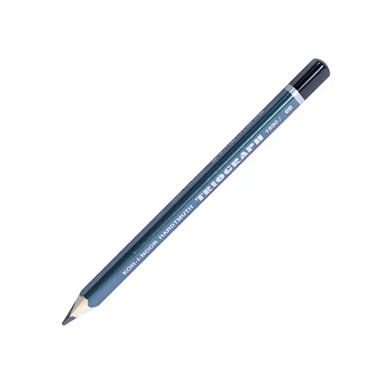 Trojhranná tužka Koh-i-noor Triograph silná 1830 6B (Poprokan.cz) Levný