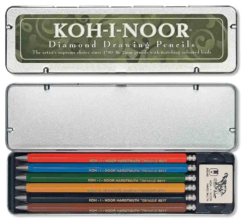 Sezónní Sleva Mechanická tužka Koh-i-noor Versatil 5217 sada 6ks (Poprokan.cz)