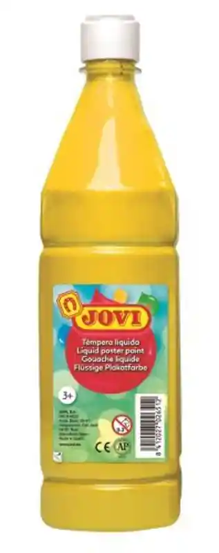 Vysoce Kvalitní Temperová barva Jovi 1000ml žlutá (Poprokan.cz)