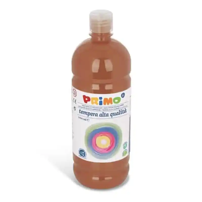 Vysoce Kvalitní Temperová barva Primo Alta 1000ml hnědá siena pálená (Poprokan.cz)