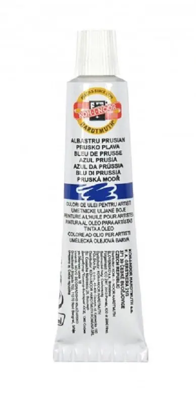 Olejová barva Koh-i-noor 16ml modř pruská (Poprokan.cz) Originální