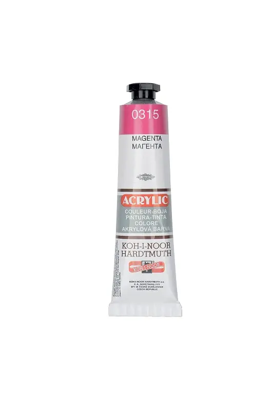 Akrylová barva Koh-i-noor 40ml magenta (Poprokan.cz) Bezpečná Platba