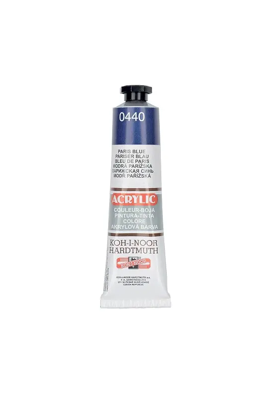 Akrylová barva Koh-i-noor 40ml pařížská modř (Poprokan.cz) Víkendová Akce