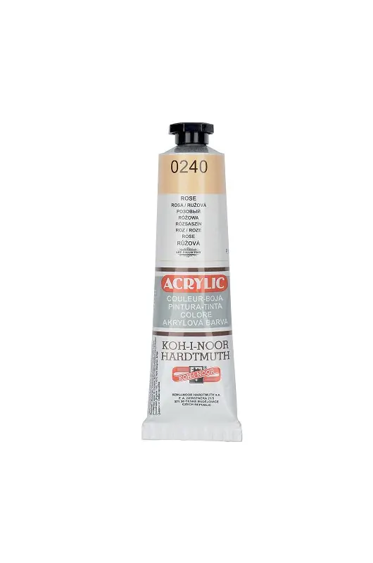 Akrylová barva Koh-i-noor 40ml růžová (Poprokan.cz) Zlevněný